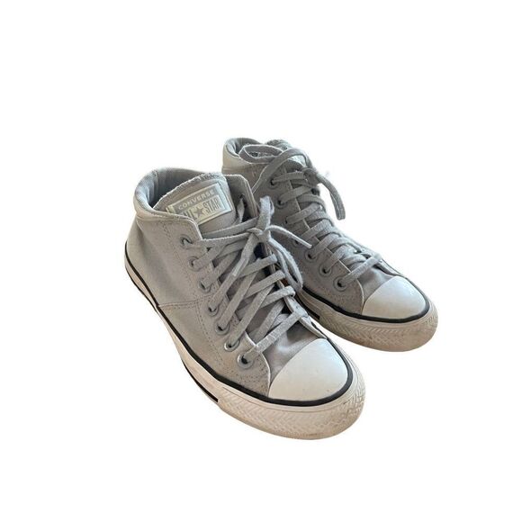 Converse Womens Gray Chuck Taylor All Star Trainers Sneakers Size 6 - Picture 5 of 9
